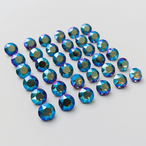 스와로브스키 1088 브이컷-블랙다이아몬드 쉬머, 3 size (F)
